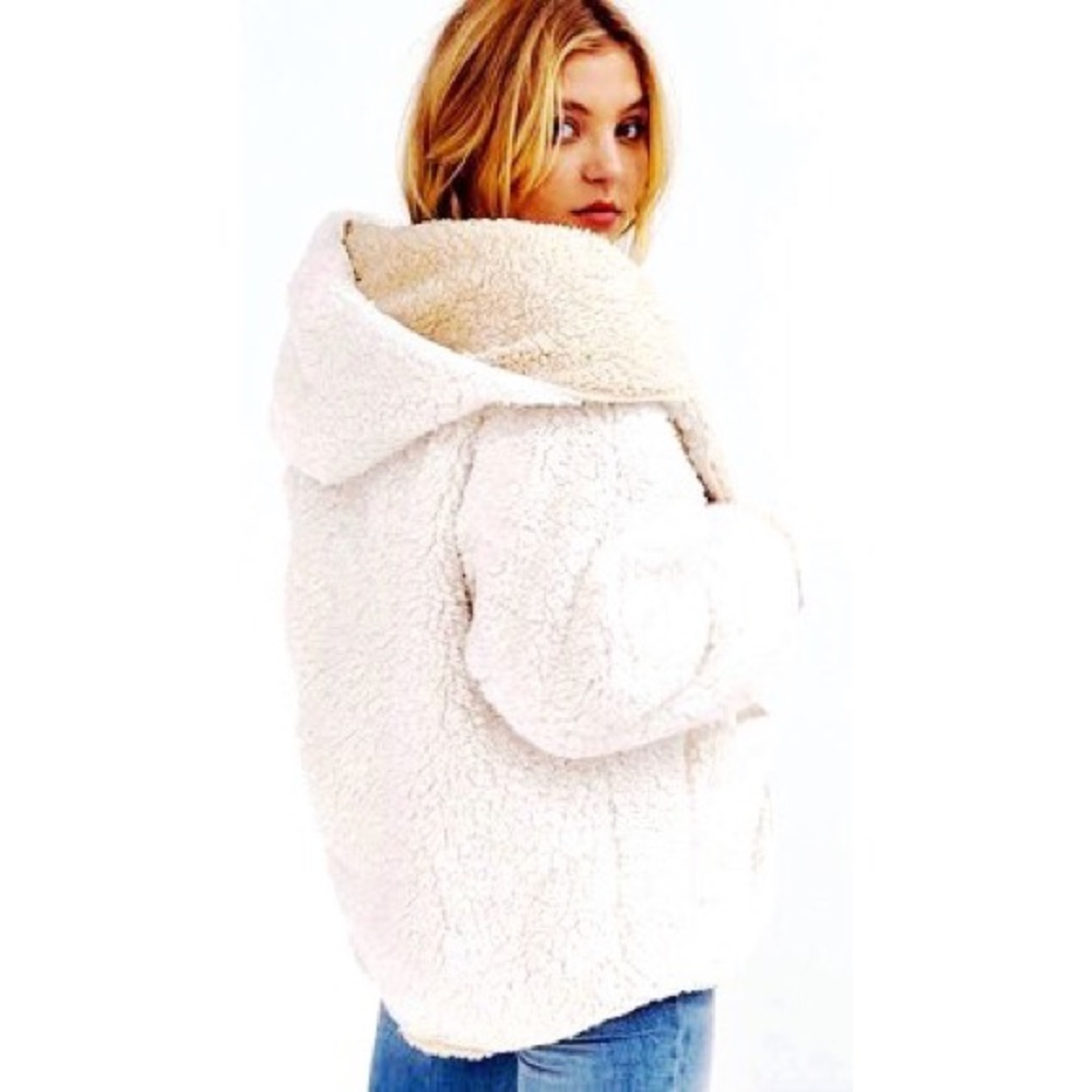SOLD NWT UO Teddy Bear Oversized Jacket
